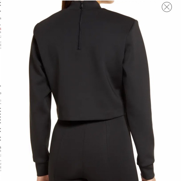 Good American crop mock neck top - Picture 7 of 13